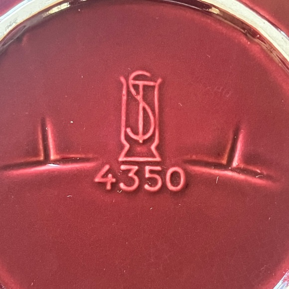 Steuler Keramik West Germany 4350 divided fondue plates RARE - Picture 4 of 7